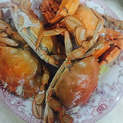 蒸螃蟹