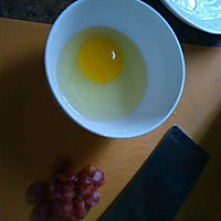 腊肠蒸蛋（孕妇食谱）有营养又送饭的做法图解2