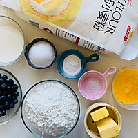 #爱好组-低筋#酥顶蓝莓爆浆麦芬蛋糕的做法图解4