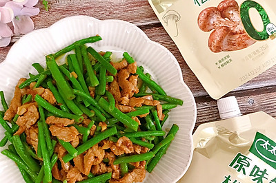 豇豆炒肉丝