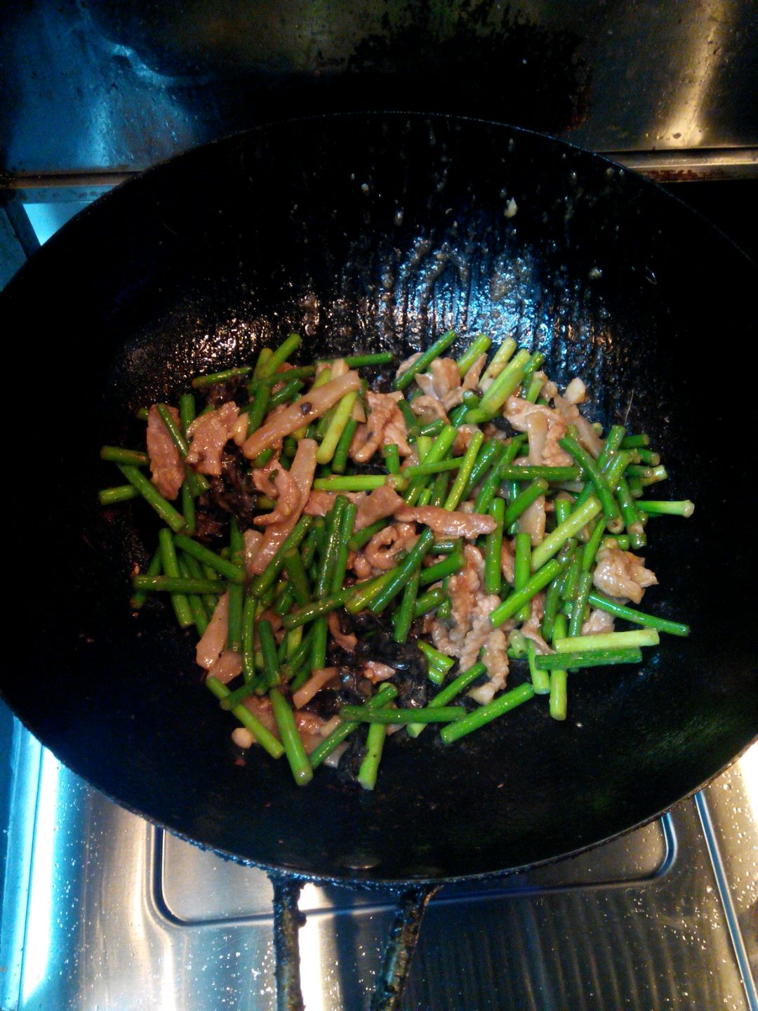 蒜苔炒肉丝怎么做_蒜苔炒肉丝的做法_豆果美食
