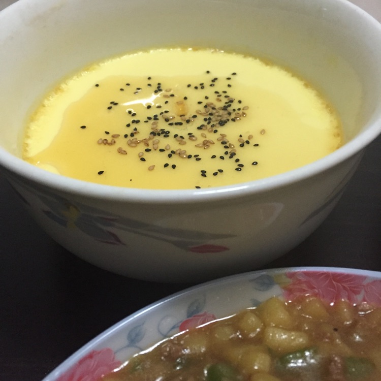 鸡蛋羹—懒人必备的做法图解1