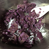 芝麻紫薯条的做法图解3