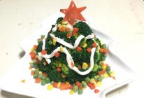 向太の#圣诞节创意美食#圣诞树西兰花的做法