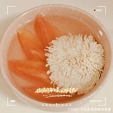菊花豆腐汤（快捷清淡营养减脂版）