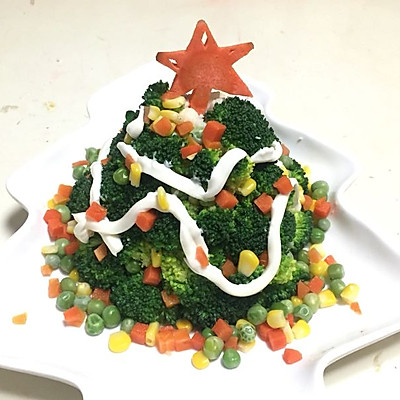 向太の圣诞树西兰花