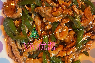 青椒炒肉丝