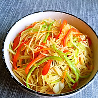 酸辣土豆丝的做法图解6