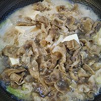 肥牛白菜豆腐煲的做法图解11