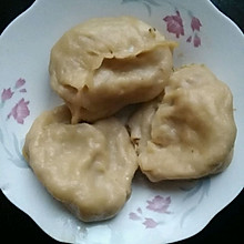 红烧肉馅儿豆腐渣面儿白菜蒸饺