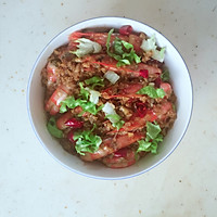 蒜蓉开边虾的做法图解5