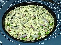 火腿肠西兰花批萨的做法图解8