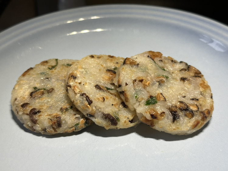 白萝卜虾皮饼5的做法