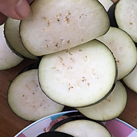 铁板浇汁茄盒的做法图解2