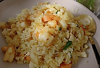 虾仁炒饭的做法