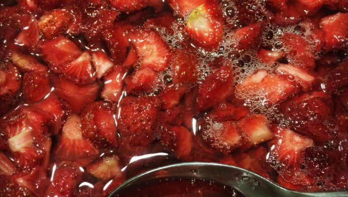 草莓柠檬酱+草莓果冻（可保存半年）