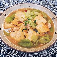 丝瓜炖豆腐，谁比谁嫩的做法图解9