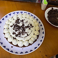 6寸巧克力裸蛋糕的做法图解11