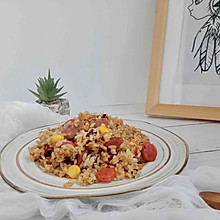 4种材料 完美炮制煲仔饭