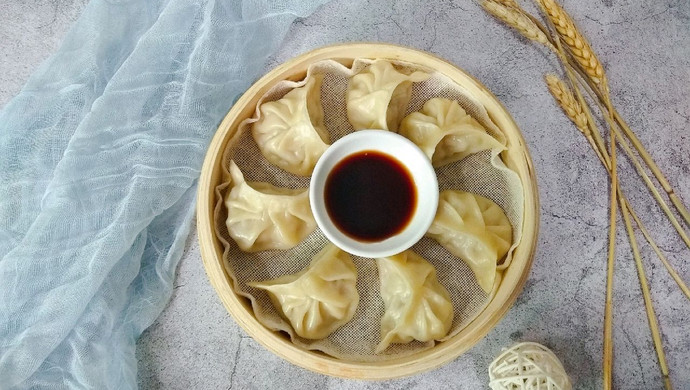 白菜猪肉饺子（附饺子包法）