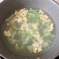 丝瓜鸡蛋汤的做法图解6