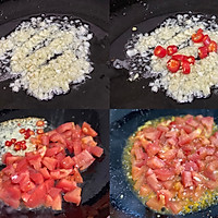 网红番茄荷包蛋焖面的做法图解4