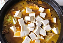 戈雅鱼炖豆腐的做法