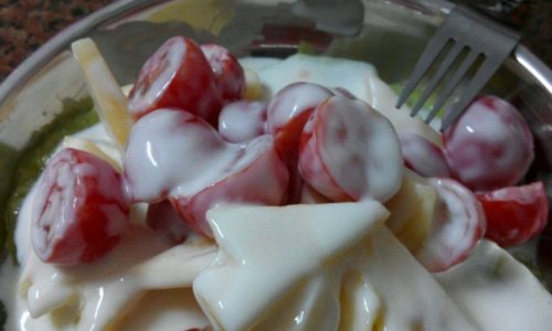 酸奶水果沙拉的做法