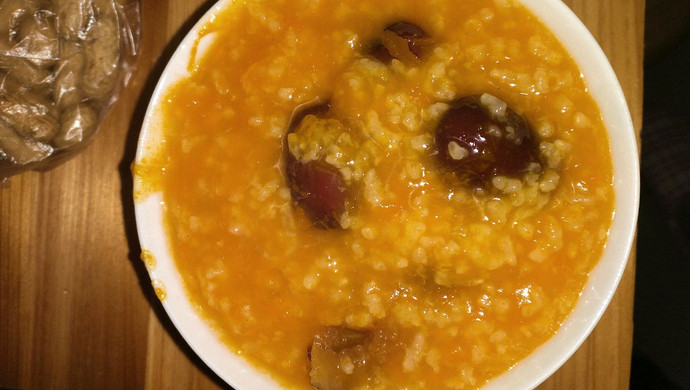 南瓜红枣粥