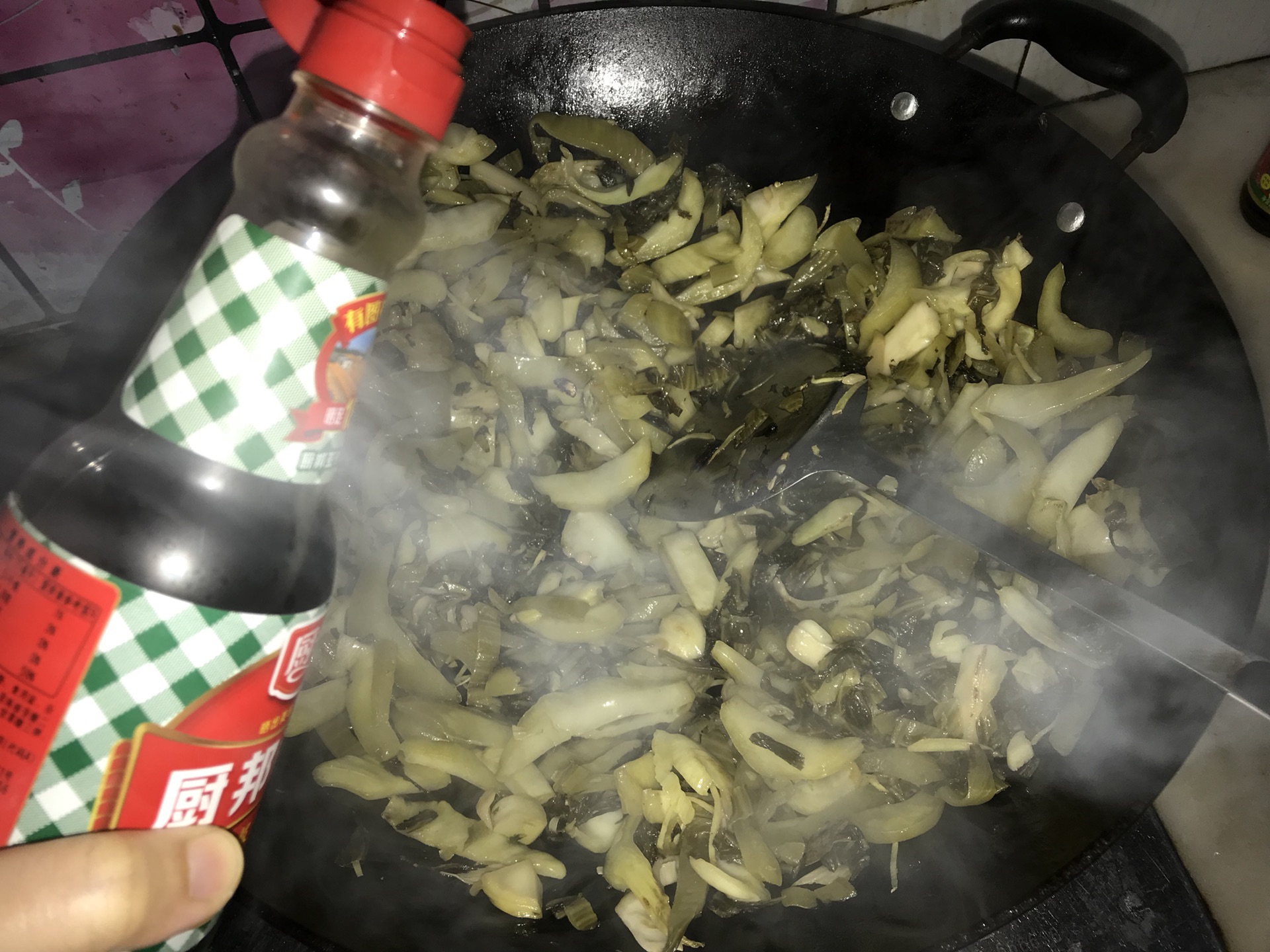 零技巧【自制腌酸菜】的做法图解6