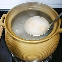 窝蛋牛肉菜心粒粥的做法图解4