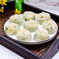 #母亲节，给妈妈做道菜#薄皮韭菜鸡蛋蒸饺的做法图解18