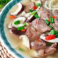 双菇牛腱（牛肉）汤（养生菜）的做法图解10