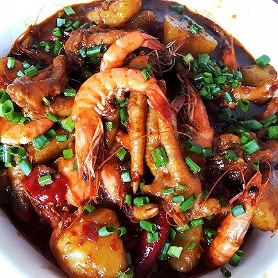 明虾煲