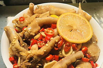 网红柠檬鸡爪