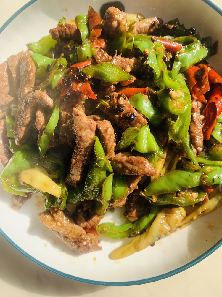 爆辣小炒牛肉的做法