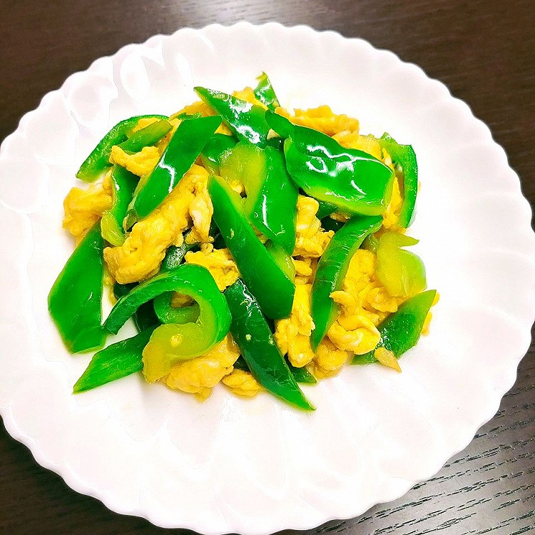 青椒炒鸡蛋❗️美味又下饭的做法