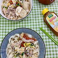 #测测你的夏日美食需求#板筋肉煮宽面的做法图解7