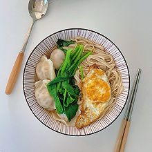 #时令蔬菜最养人#早餐和宵夜都合适的青菜汤面