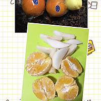 止咳润肺果汁（橙子+梨子）的做法图解1