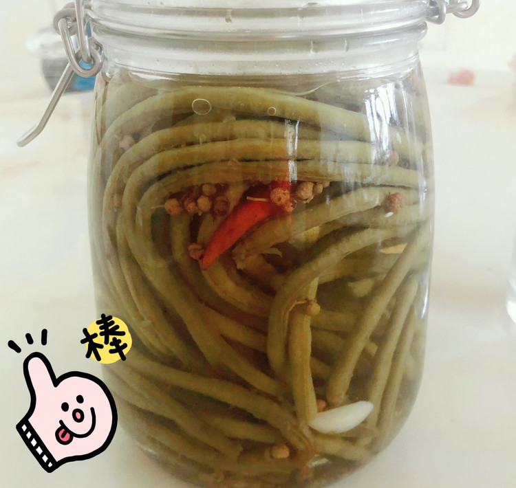 自制酸豆角的做法