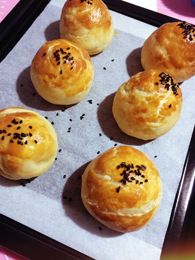 蛋黄酥的做法图解8
