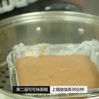 【微体兔菜谱】一口两种味道，就是这么任性 双色拉糕的做法图解12