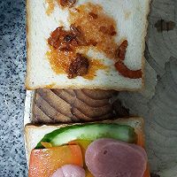 茄汁金枪鱼三明治的做法图解3