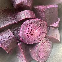 #原制原味，聚会菜谱#紫薯芝士球的做法图解1