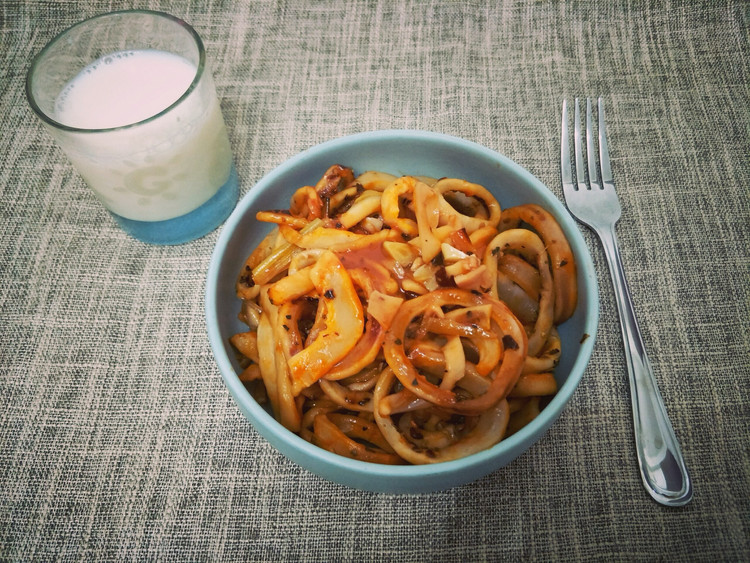 杜坎瘦身食谱烤鱿鱼圈的做法