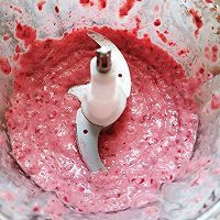 低卡奶香蔓越莓绵绵冰#莓语健康日记#的做法图解4
