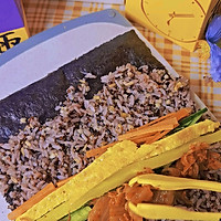 #我为奥运出食力#紫菜包饭&叠叠乐饭团的做法图解11