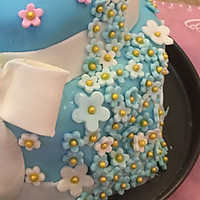 翻糖双层生日蛋糕的做法图解20
