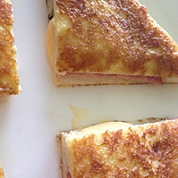 培根芝士版西多士的做法图解13